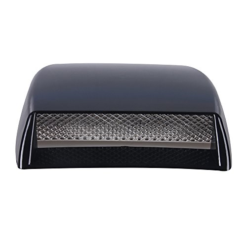 Aumo-mate Universal Car Air Flow Intake Hood Scoop Turbo Bonnet SUV Vent Cover 10x7x1 inches