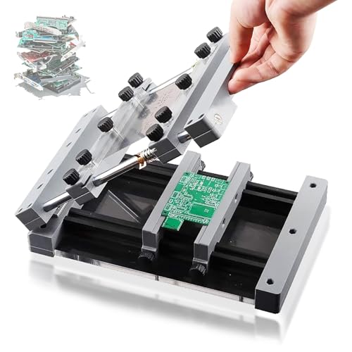 Máquina de serigrafía con pasta de soldar, mesa de impresión de plantillas SMT pequeña con función de fijación de plantillas, impresora de serigrafía manual con raspador Máquina de serigrafía con pasta de soldar, mesa de impresión de plantillas SMT pequeña con función de fijación de plantillas, impresora de serigrafía manual con raspador