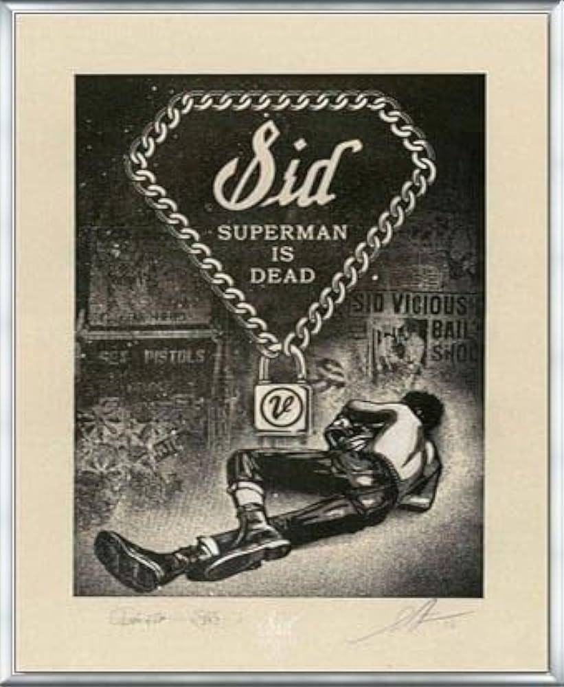 額装済/シド・ヴィシャス(Sid Vicious)Superman is Amazon.co.jp: ポスター オベイ シド・ヴィシャス(Sid Vicious