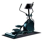 MotionTex Exercise Equipment Mat for Under Treadmill, Rowing Machine, Elliptical Machine, Fitness Equipment, Home Gym Floor Protection, 30" x 66", Black - Image 2