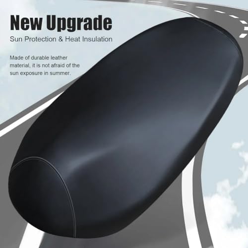 Protector solar PU para asiento de moto universal y scooter 2