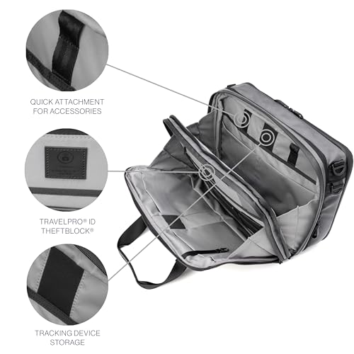Travelpro Altitude Full Expansion Brief, Business Bag, 16 Inch Laptop, Work, Travel, Water Resistant, Men and3
