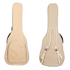 Heqianqian Housse de Guitare Sac à Dos Guitare Sac à bandoulière rembourré Sac à Guitare Acoustique Sac en Bois Étanche… - Les Beatles, Paul McCartney, John Lennon, RIngo Starr, George Harrison
