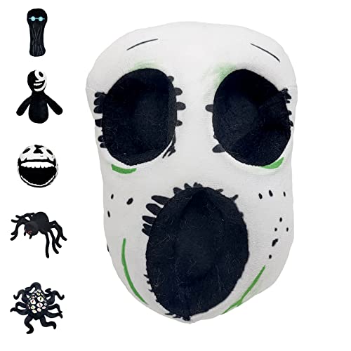 Hovaa Doors Roblox Plush, Doors Roblox Plüsch, Rainbow Friends Plüsch, Roblox Doors Figure Plush Toy, Rainbow Friends Plush,Horror Game Stuffed Doll,Horror Monster Pillow for Kids and Fans Cover