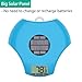 Digital Pool Thermometer – IPX-8 Waterproof Swimming Pool Thermometer Floating Easy Read, Environment-Friendly Solar-Powered Pool Temperature Gauge for Swimming Pools, Spa, Hot Tubs