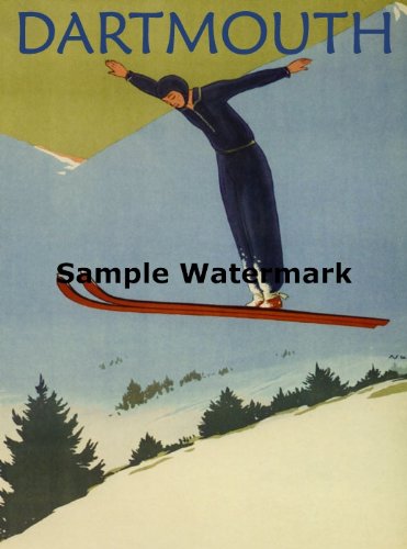 Beautiful Dartmouth North of Dartmouth College in Lyme New Hampshire Jumper Skiing Ski Winter Sport 12