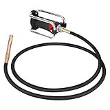 YJINGRUI Power Concrete Vibrators 1600W 16,000 RPM, Portable Electric Construction Vibrator with 4.5m (14-3/4ft) Flexible Shaft for Commercial Grade Bubble Removal