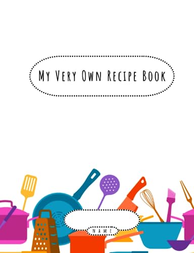 Your Very Own Recipe Book I Blank Template I 100 Pages I Included Measurement Conversion Sheets: Write On Paper I Space Saving Size I 7.5” x 10” image 2