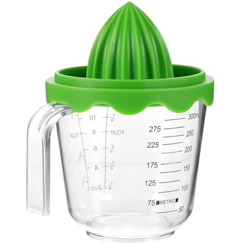 BESPORTBLE Exprimidor Manual de Cítricos Portátil Pequeño Exprimidor de Limón Manual Reutilizable para Cocina y Hogar Fácil de Limpiar Accesorio Compacto para Jugos Frescos