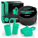 Anti Snoring Devices – Nasal Dilators - Nose Clips for Snore Relief & Better Sleep – Comfortable Silicone Snore Stopper – Anti Snoring Nose Vents – 8 Pack