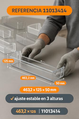 Étagère froide BALAY 11013414 balconnet de porte robuste Linea Blanca - 5