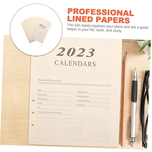Didiseaon 528 Folhas Agenda Página A5 Caderno Caderno Pautado Caderno De Papel Em Branco Planejador