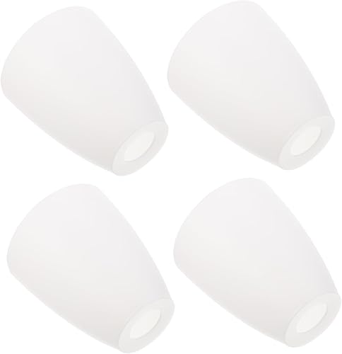 DOITOOL Pantalla de plástico para lámpara de herraduras, pantalla media, pantalla moderna, aplique de pared, pantalla de campana, cubierta de