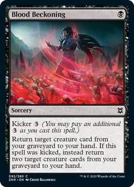 Magic The Gathering - Beckoning de sangre - Zendikar Rising