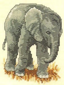 Pako Elephant Cross Stitch Kit