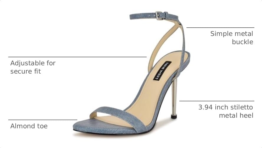 Image of Nine West Women's Reina Heeled Sandal