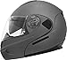 THH Helmets T-797 Adult Street Motorcycle Helmet - Frost Grey Matte/Large