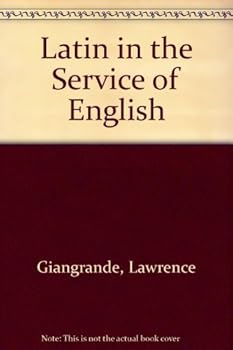 Paperback Latin in the Service of English Book