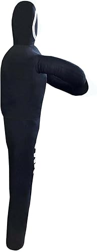 Miniatura 3 de MMA Grappling Dummy Brasileño JIU Jitsu BJJ Saco de boxeo para defensa personal, lucha libre, judo, karate, boxeo, lanzamiento, posición de pie, sin