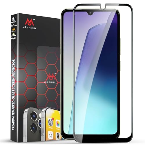 Image of Mr.Shield Top-Notch HD+ Tempered Glass Screen Protector Guard for Redmi A4 / 14C and Poco C75 (6.88 Inch), 9H Hardness, Military Grade Protection, Easy Installation kit