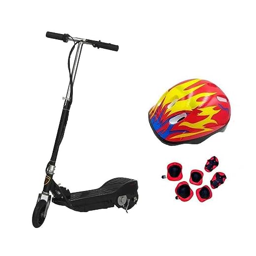 Patinete Elétrico C/Kit Proteção Importway BWPEK-120W Preto