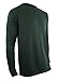 Polarmax Men's Double Base Layer Long Sleeve Crew Tee (Forst Green, Large)