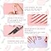 Molain Pink Mechanical Pencil Set, 6PCS Cute Mechanical Pencils 0.5mm with 200PCS HB Pencil Refills School Supplies Back to School Gift Mechanical Pencils for Kids Girls Writing Drawing Sketching