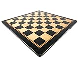 WorldWise 21in Ebony and Birdseye Maple Chess Board