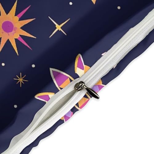 Parure de lit réversible jaune et pêche en microfibre douce avec 2 taies - 5