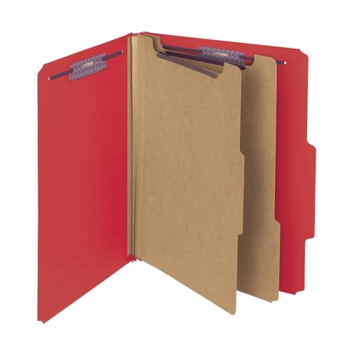 Classeur de classement format lettre PressGuard rouge Smead 14205 robuste