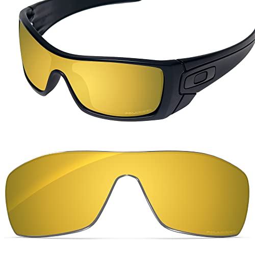 Image of Performance Replacement Lenses Compatible with Oakley Batwolf OO9101 Polarized, UV Protection, Anti-Scratch