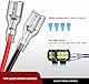 Gebildet 180W + 180W LED-Lichtleisten-Kabelbaum-Set - Wasserdichter Lenkerschalter, Leistungsrelais, 2 Leitungen, 12V, Offroad-Lichter, Arbeitslicht
