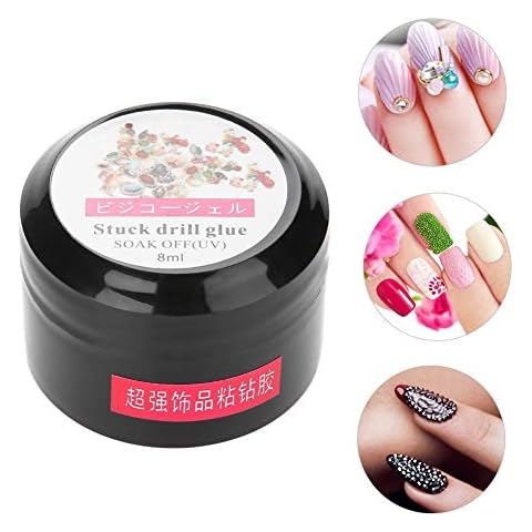 Cimenn 8ml Nail Polish Glue for Nail Art Cover