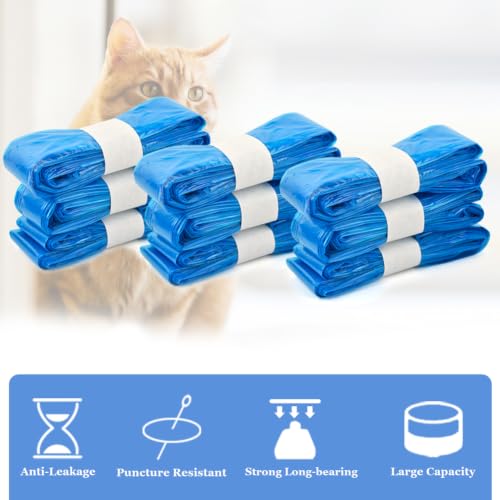 Miniatura 4 de Maooy 15 Recambios Para Cubo De Pañales, 4,5 M Bolsas De Recambio Para Cubo De Pañales, Gruesas Antiolor, Compatible Con Cubo De Pañales Y Cubo De Arena Para Gatos