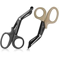 Verbandscheren Edelstahl Verbandschere 7,5 Zoll Emt und Trauma Schere Medizinische Scheren für Krankenschwester Erste Hilfe Notfallrettung 2 Stück