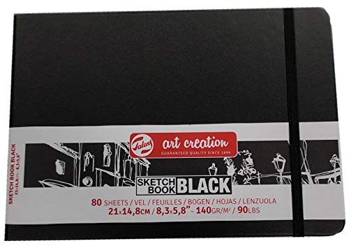 SKETCH BOOK BLACK ARTCREATION 21X14,8CM paisaje