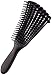 Produktbild Entwirrungsbürste für lockiges Haar, Haarentwirrer, Afro-Textured 3a 4c Kinky Wavy für nasses / trockenes , dickes, lockiges Haar, Peeling Ihrer Kopfhaut für schöne und glänzende Locken(schwarz)