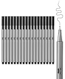Mr. Pen- Black Fineliner Pens, 0.4mm, 18 Pack, Black Fine Point Pens Fine Point, Fine Liners Artists, Fineliners Pens, School Supplies, Art Pens, Writing Pens, Fine Tip Markers