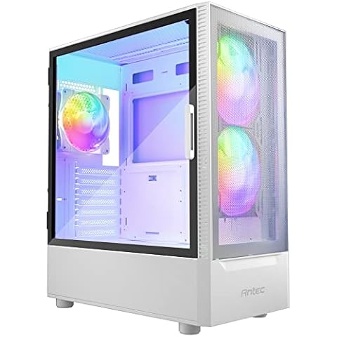 Boîtier ATX Antec NX410 RGB Blanc Cover