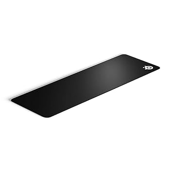 RSteelSeries QcK Mini Cloth Gaming Mouse Pad Size Size XL 900 x 300 x 2mm Black