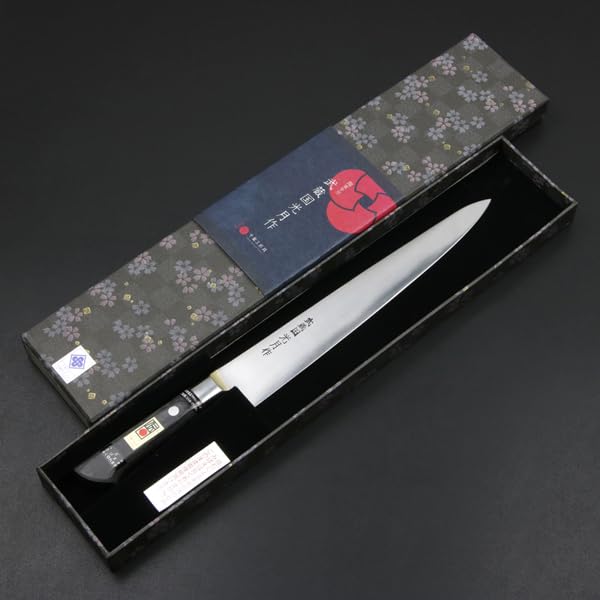 Amazon | 包丁 総手造り 伝統的工芸品 武蔵国光月作筋引き 270mm