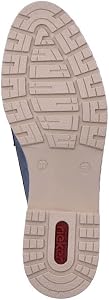 Rieker Femme Chaussures Basses 51863, Dame Mocassin