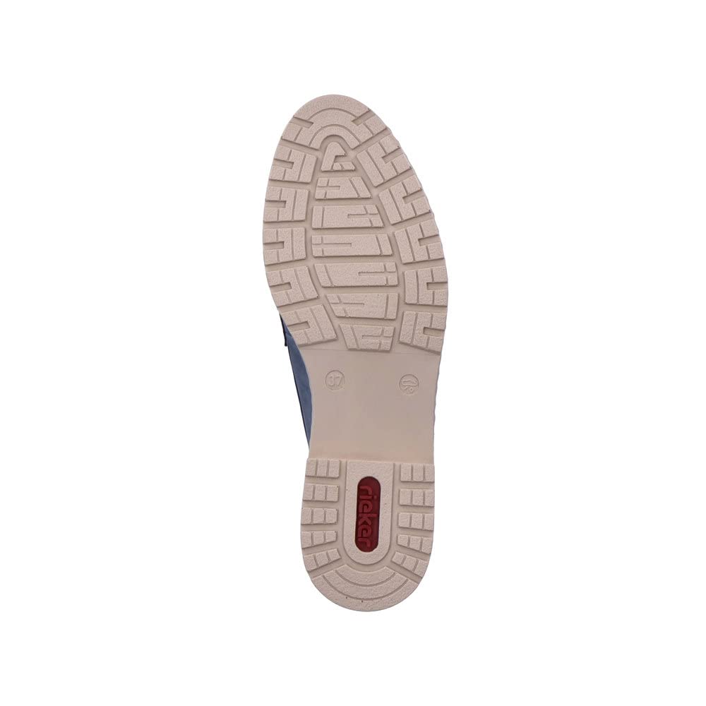Rieker Damen Slipper 51863, Frauen Slip On,lose Einlage