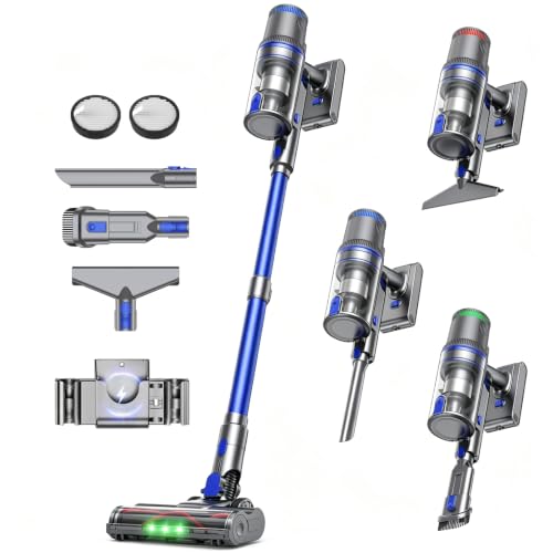 Image of Cordless Vacuum Cleaner, 350AW /70Min Vacuum Cleaners for Home, Stick Vacuum