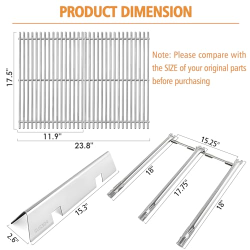 Grill Replacement Parts for Weber Spirit/Spirit II 300 Series Grill (2013+) by AJinTeby - Image 4