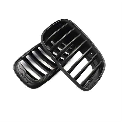 Rejillas de riñón dobles delanteras con acabado elegante para coche X6 M E71 4