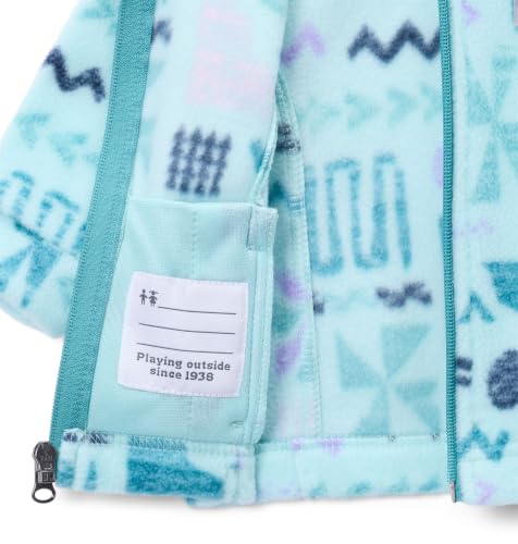 Image of Columbia Youth Girls Benton Springs II Printed Fleece Jacket