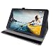 Produktbild MEDION Folio Tasche MD 60830 25,5 cm (10 Zoll) Passgenaues Design (Für MEDION LIFETAB E10511, E10512, E10513, E10411, E10412, E10420 und E10430) schwarz