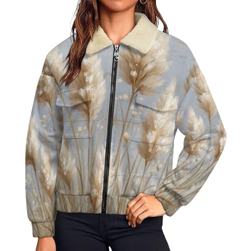 Sweatshirt avec zippée style campagnard veste femme idéale pour balades d'hiver nature