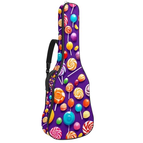 Sac pour guitare acoustique imperméable grand format multicolore 42.9"